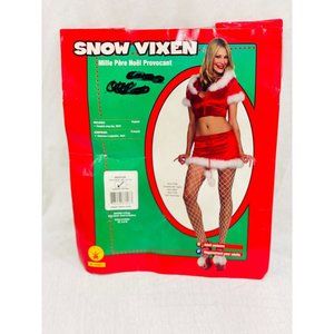 RUBIE'S Sexy Mrs Santa Claus Holiday Vixen Outfit Christmas Adult Costume MEDIUM